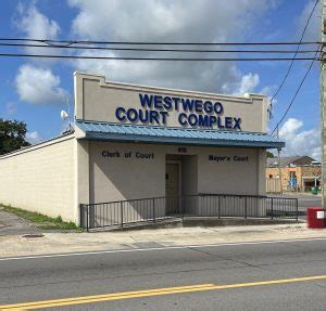 westwego courthouse|westwego mayor's court records.